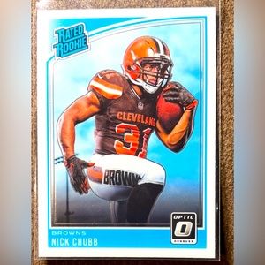 Nick Chubb Rated Rookie